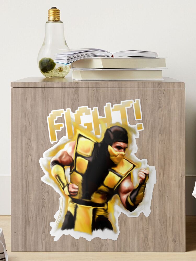 Mortal Kombat 4 Gold - Character Select  Sticker for Sale by MammothTank