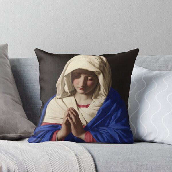 Item preview, The Virgin in Prayer | Giovanni Battista Salvi | 1640 Renaissance Christian Art designed and sold by CJET.