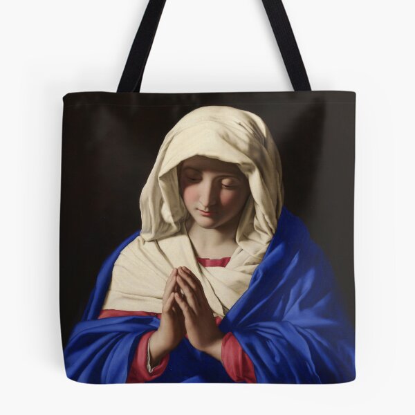 Item preview, The Virgin in Prayer | Giovanni Battista Salvi | 1640 Renaissance Christian Art designed and sold by CJET.