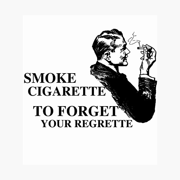 Item preview, Lovers spaghetti Smoke cigaretti To Forgetti Your Regretti designed and sold by Houssine100.