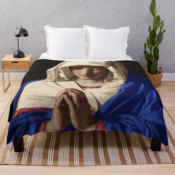 Item preview, The Virgin in Prayer | Giovanni Battista Salvi | 1640 Renaissance Christian Art designed and sold by CJET.