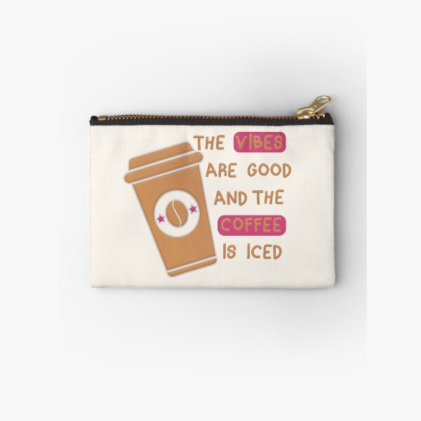 Item preview, The Vibes Are Good And The Coffee Is Iced designed and sold by franktact.