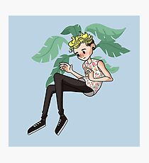 Floral JD Photographic Print