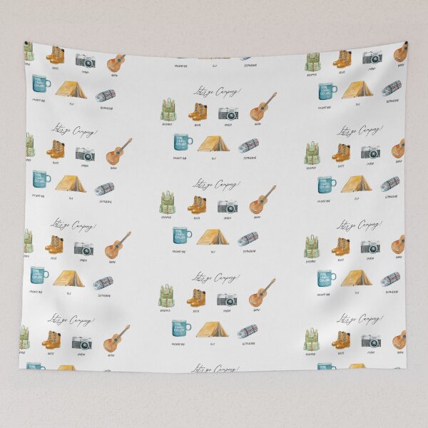 Item preview, Let's Go Camping designed and sold by Jordan Blackstone.