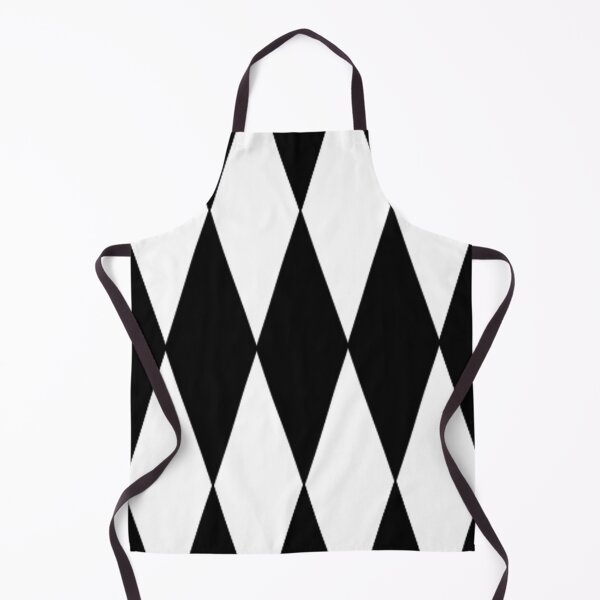 Item preview,  LARGE BLACK AND WHITE HARLEQUIN- DIAMOND- ARGYLE  PATTERN DESIGNED FOR HOME DECOR AND CLOTHING designed and sold by ozcushionstoo.