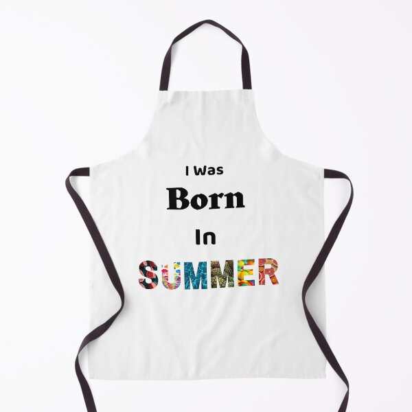 Item preview, I Was Born In Summer - Funny and cute T-Shirts Quotes designed and sold by Designspot2020.