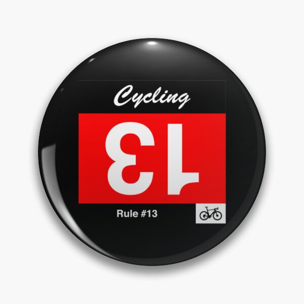 Item preview, Cycling Rule 13 If You Draw Number 13 Turn It Upside Down Classic T-Shirt designed and sold by brittaapriliy.