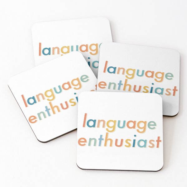 Item preview, Language Enthusiast designed and sold by Meredith Spielman.
