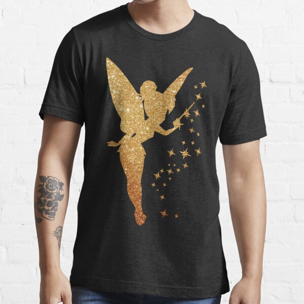 Tinkerbell and Captain Hook - Mens T Shirt