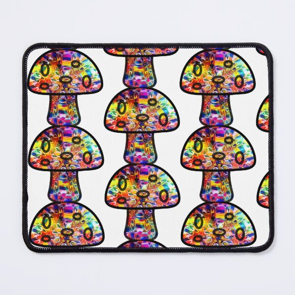 Item preview, Rainbow star burst and swirls psychedelic mushroom pattern ? designed and sold by Laree Jones.