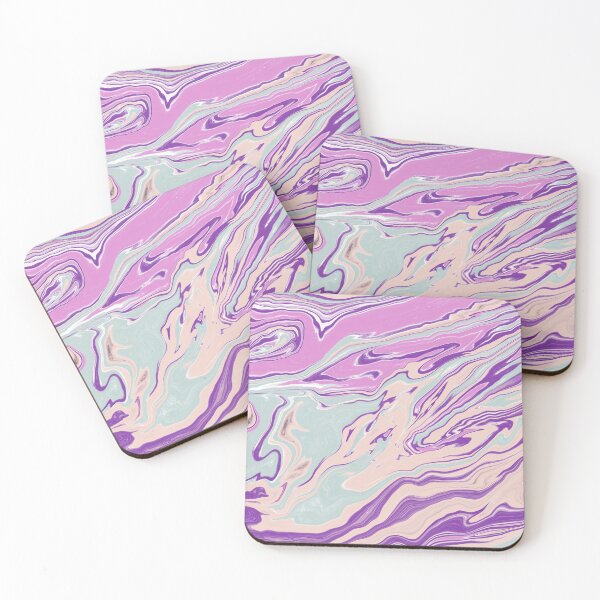 Item preview, Purple Liquid Marble  designed and sold by newburyboutique.