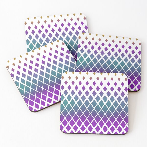 Item preview, Vibrant diamond blended colourful design  designed and sold by TipTopTapo.