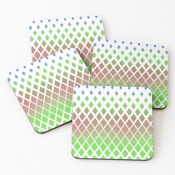 Item preview, Vibrant diamond blended colourful design  designed and sold by TipTopTapo.