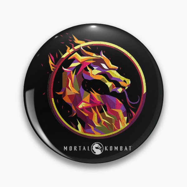 Item preview, Mortal Kombat Low Poly Logo  designed and sold by HeatherRiveraa.