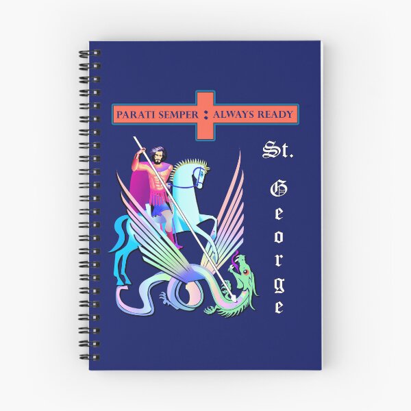 Item preview, Saint George Motto: Parati Semper designed and sold by Sanctum Icons.