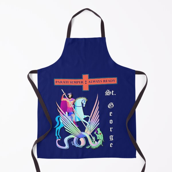 Item preview, Saint George Motto: Parati Semper designed and sold by Sanctum Icons.