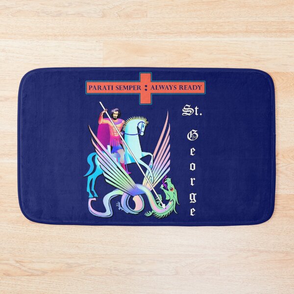 Item preview, Saint George Motto: Parati Semper designed and sold by Sanctum Icons.