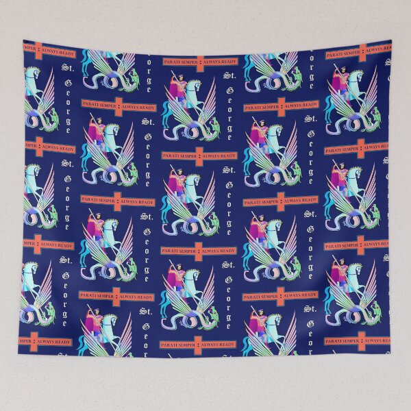 Item preview, Saint George Motto: Parati Semper designed and sold by Sanctum Icons.