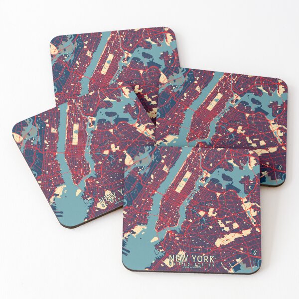Item preview, New York City Map of the United States - Hope designed and sold by deMAP.