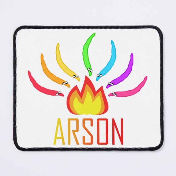 Item preview, Be Worm, Commit Arson designed and sold by ShortcakeSketch.