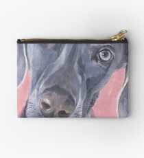 Weimaraner Portrait Studio Pouch