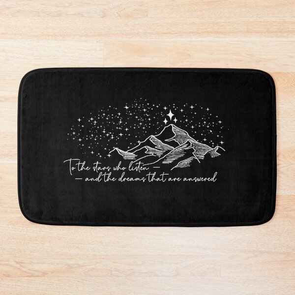 Item preview, ACOTAR to the stars quote white designed and sold by baranskini.