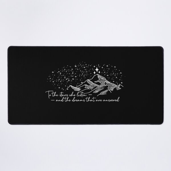 Item preview, ACOTAR to the stars quote white designed and sold by baranskini.