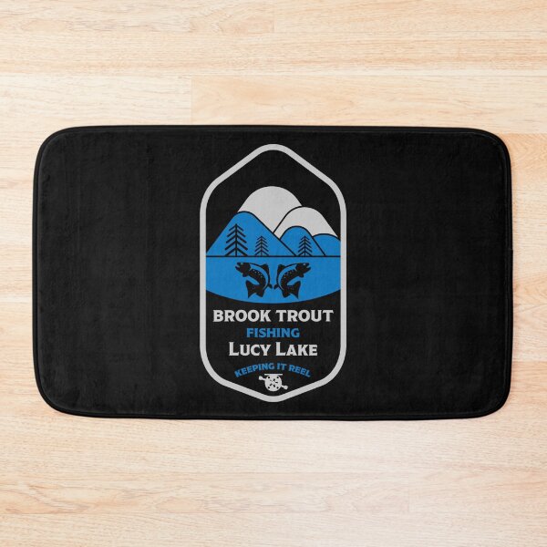 Item preview, Best Brook Trout Fishing Canada - Wild Trout Fishing - Trout Fly Fishing - Lucy Lake designed and sold by happygiftideas.