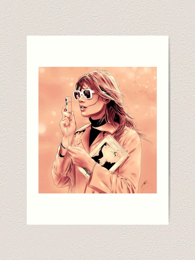 Francoise Hardy Art Print