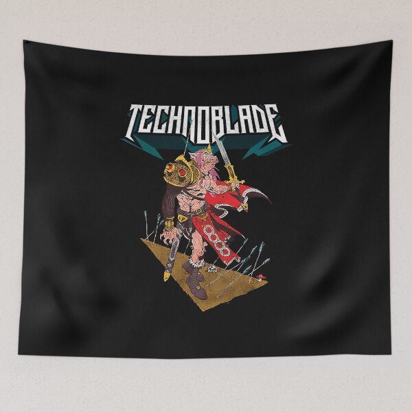 Item preview, Technoblade Playing with Dream Blobs Classic T-Shirt designed and sold by Scotmurphy.