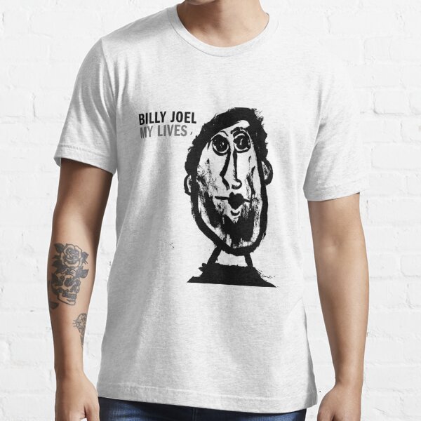 New Billy Joel In Concert Tour 2017 Logo Men's Grey T-Shirt Size S-3XL