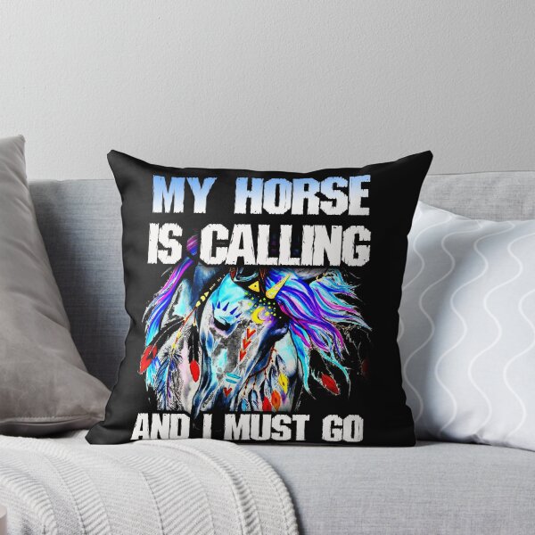 Item preview, MY HORSE IS CALLING AND I JUST GO designed and sold by Shuvra Gain.
