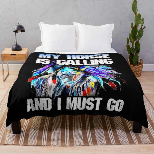 Item preview, MY HORSE IS CALLING AND I JUST GO designed and sold by Shuvra Gain.