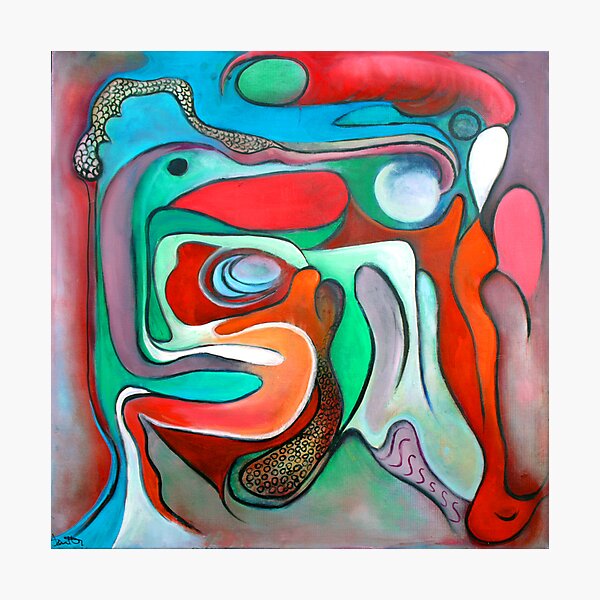 Item preview, abstraction II designed and sold by Faith Puleston.