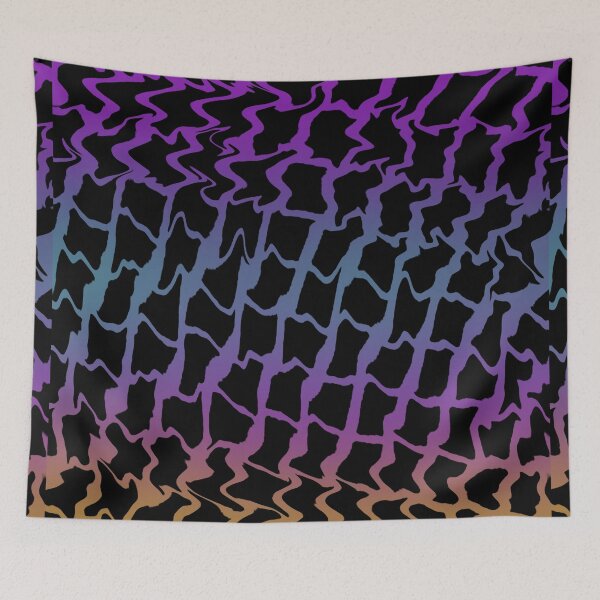 Item preview, Vibrant bendy square colourful pattern  designed and sold by TipTopTapo.