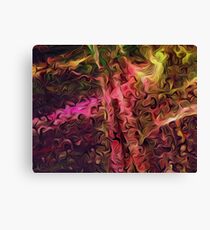Sunset Oil Canvas Print