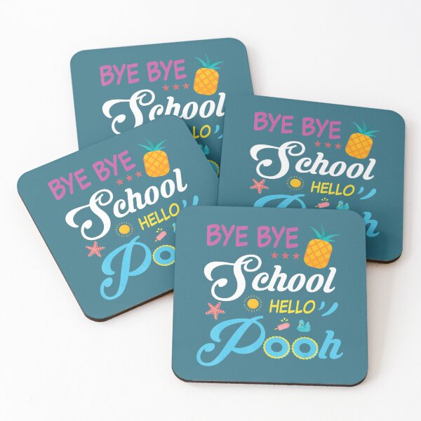 Item preview, Summer Vacation Bye Bye School Hello Pool designed and sold by ZinMio.