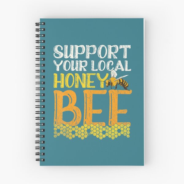 Item preview, Support Your Local Honey Bee Honeycomb Apiarist Beekeeper designed and sold by ZinMio.