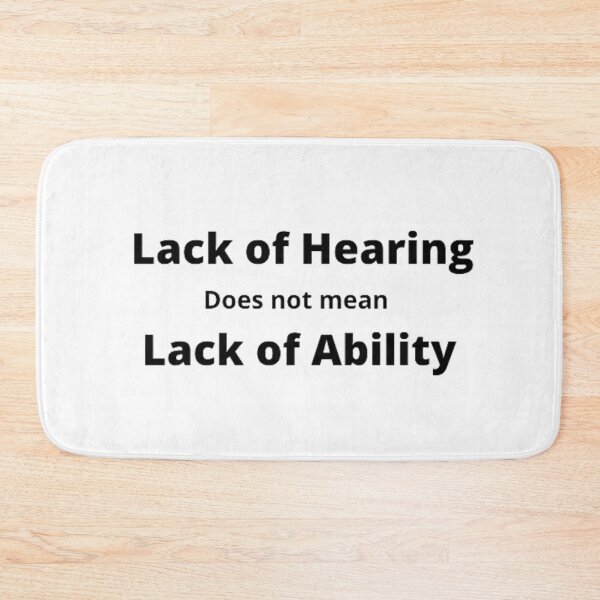 Item preview, Lack of Hearing! designed and sold by smugmugsgallery.