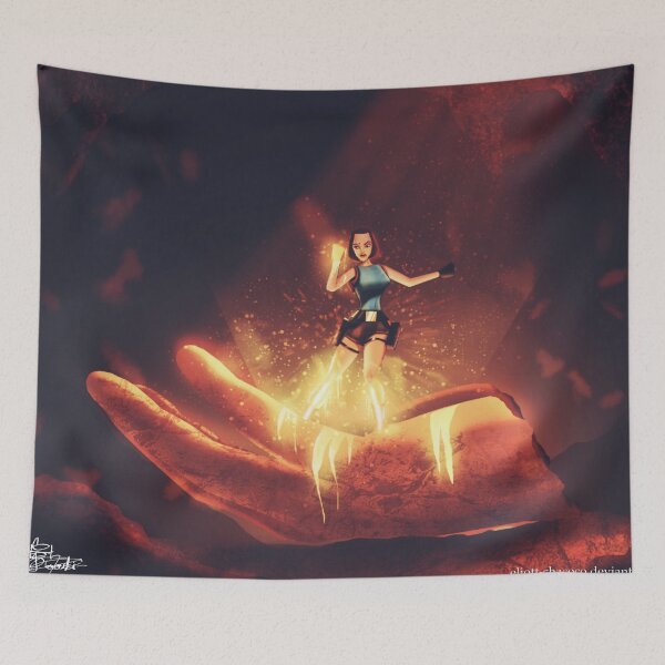 Item preview, Game Over, Lara. | Lara Croft, Tomb Raider designed and sold by Eliott Sontot.