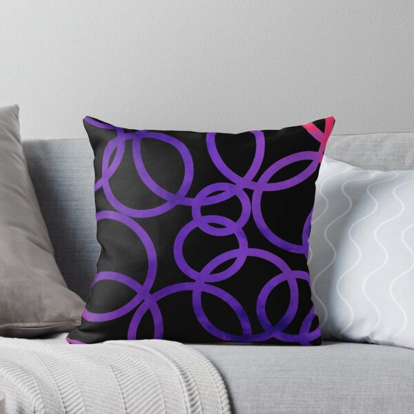 Aperçu de l'œuvre Cercles violets créée et vendue par MindFly.