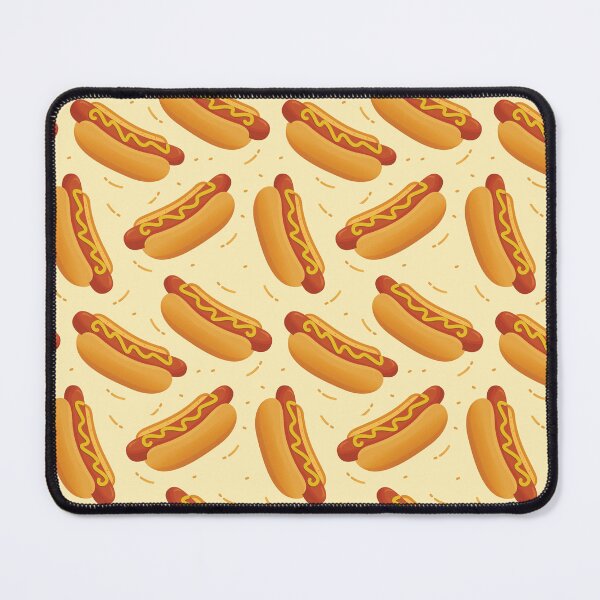 Item preview, Delicious Hotdog pattern  designed and sold by javakufi88.
