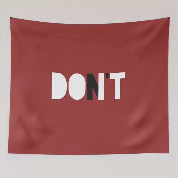 Item preview, Don't vs Do it designed and sold by yourworldusa.