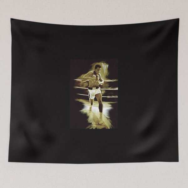 Item preview, Muhammad Ali Shadow Boxing Sticker, Muhammad Ali Essential E designed and sold by trudieyfedith.