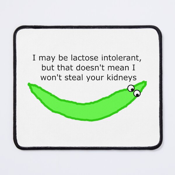 Item preview, Lactose Intolerant Kidney Thief designed and sold by ShortcakeSketch.