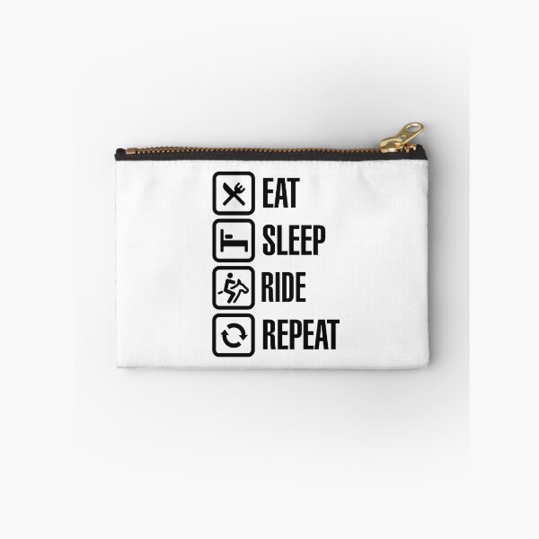 Item preview, Eat sleeps horse ride repeat designed and sold by LaundryFactory.