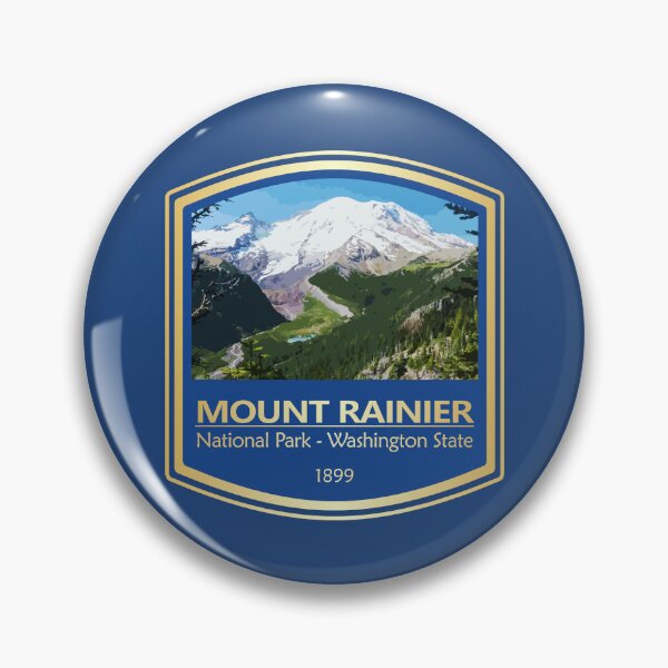 Item preview, Mount Rainier National Park (PF) designed and sold by curranmorgan.