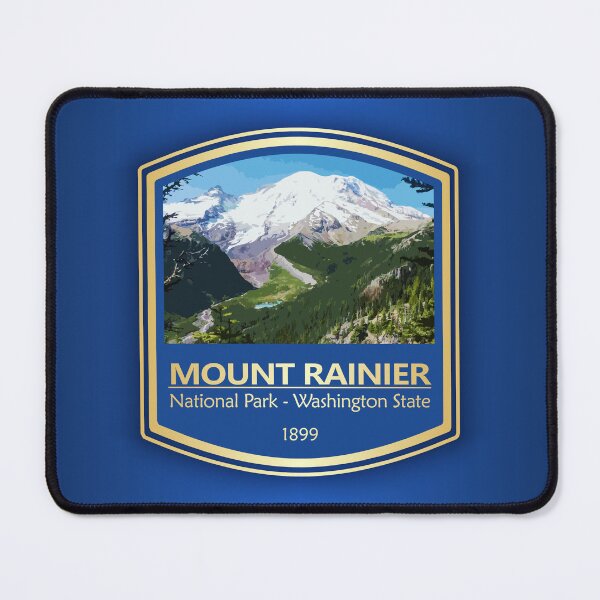 Item preview, Mount Rainier National Park (PF) designed and sold by curranmorgan.