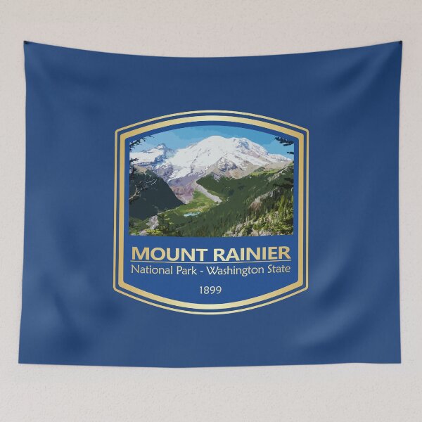 Item preview, Mount Rainier National Park (PF) designed and sold by curranmorgan.