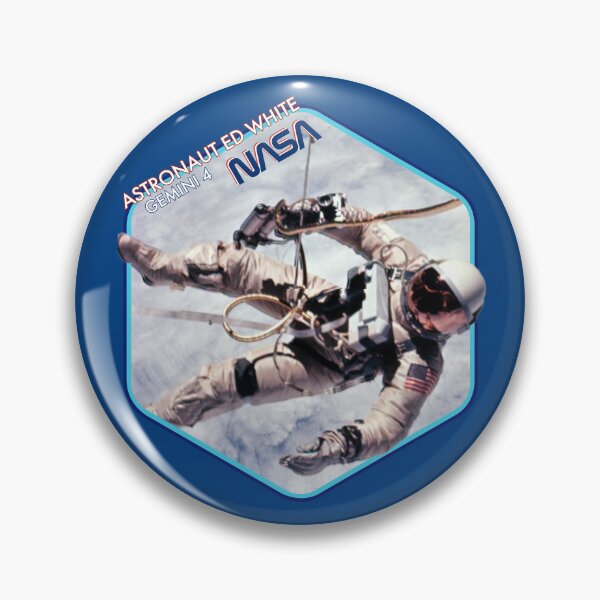 Item preview, NASA Spcewalk Gemini Ed White Hexagon designed and sold by bfwilson.